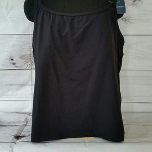 Lands' End Plus Size Scoopneck Tankini Top